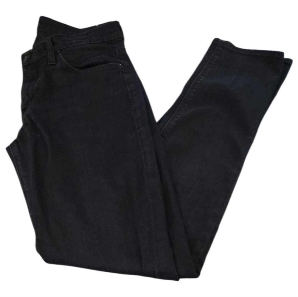 Hudson Women's Straight Leg Black Jeans